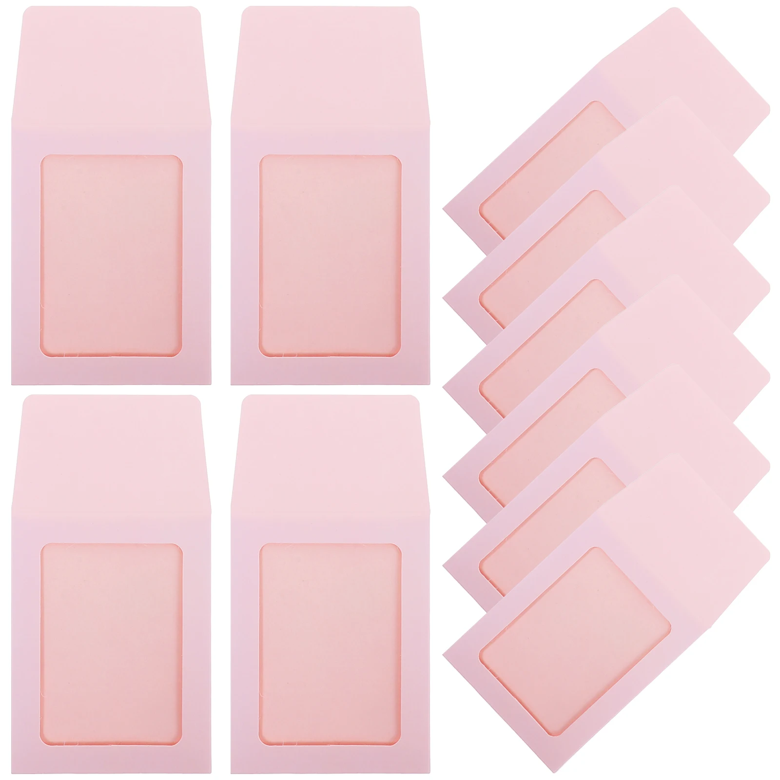 

20pcs Clear Photo Cards Sleeves Display Game Cards Envelope Transparent Card Covers Simple Style Organizer Collecting Postcards
