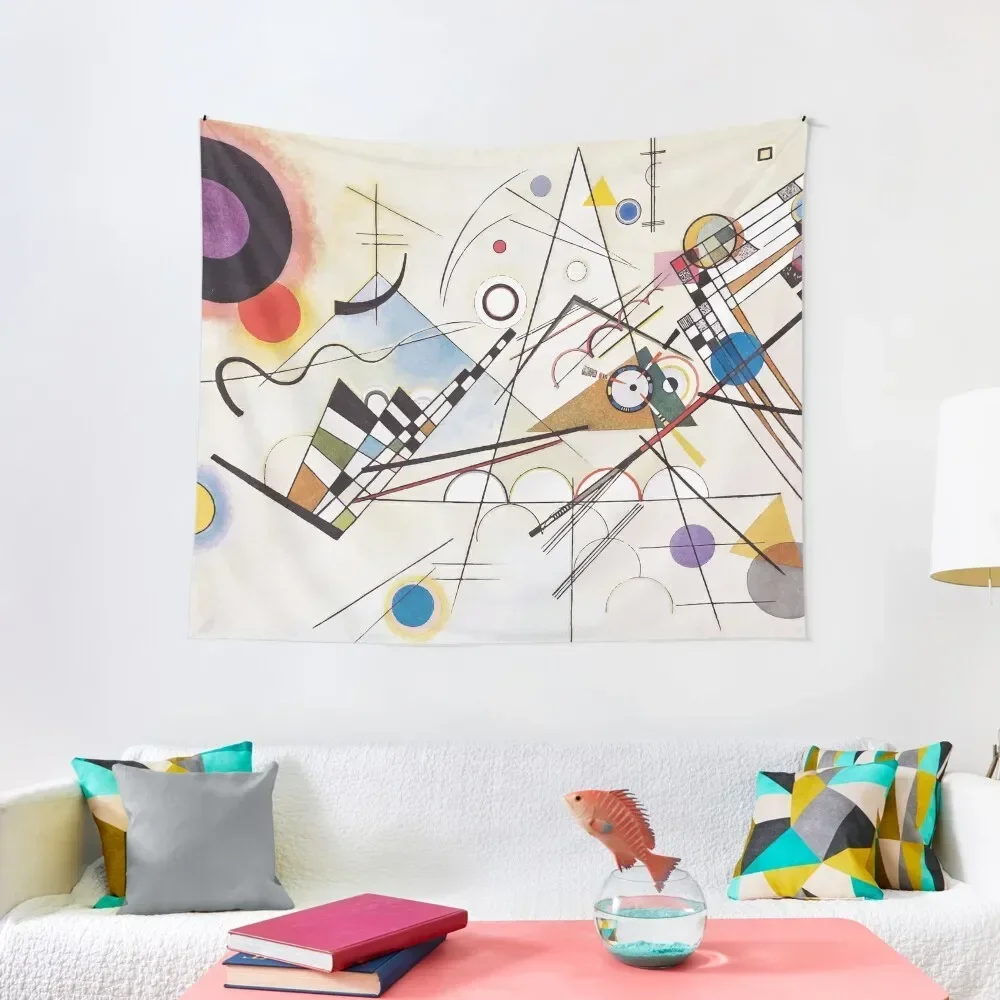 

Wassily Kandinsky | Composition VIII Tapestry Wall Art Wallpaper Tapestry