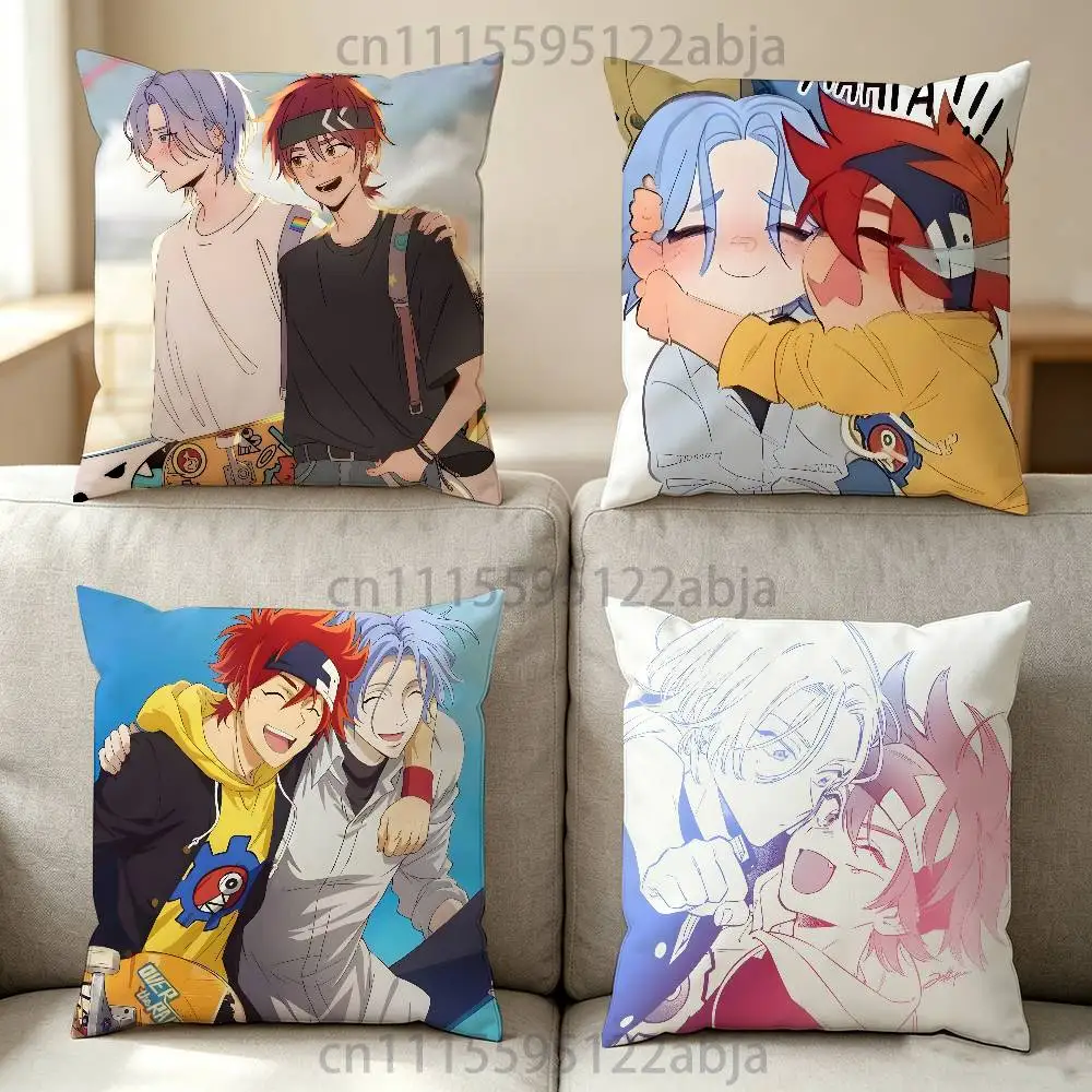 r-reki and langa S-Sk8 The Infinity Throw Pillow Case 50x50cm DIY Square Pillowcase Square Office Cushion Cover