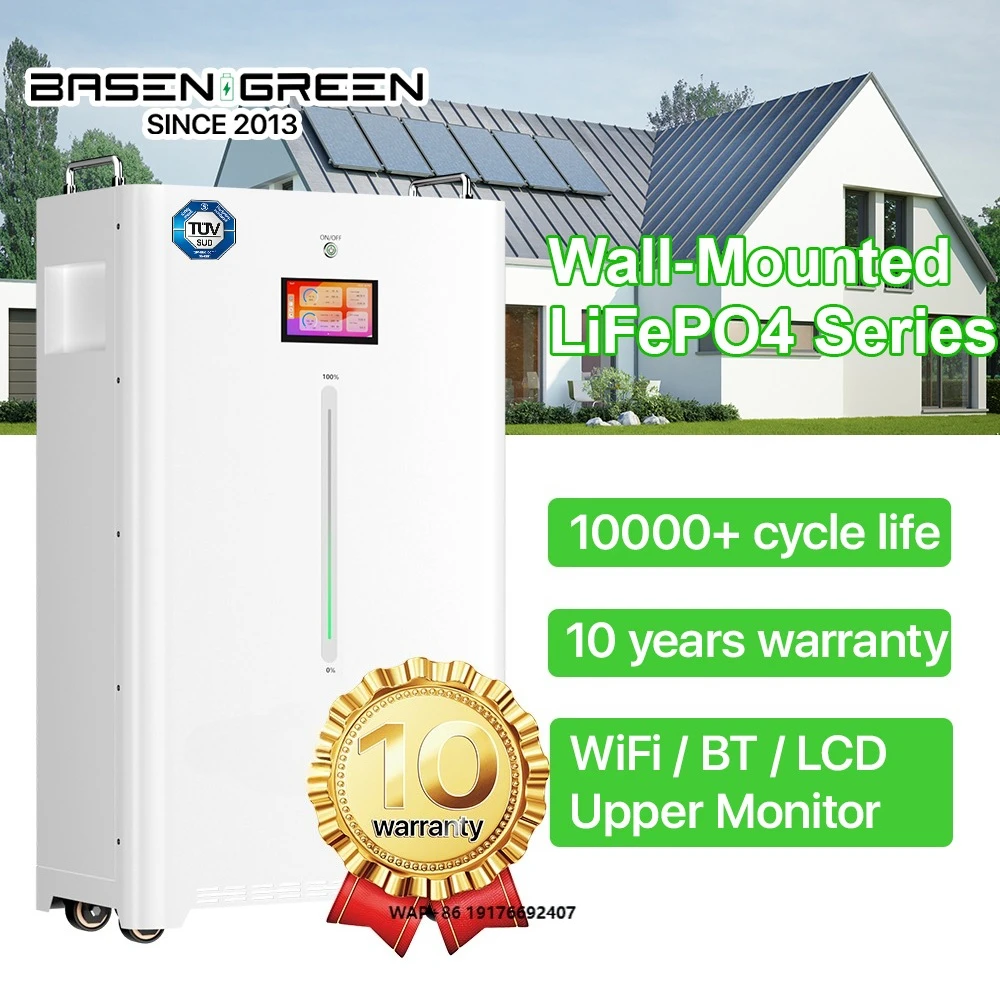 

51.2v 48v LiFePO4 230ah 300ah 314ah 11kwh 15kwh 16kwh 20kWh 20Kw Настенный домашний литий-ионный аккумулятор для хранения солнечной системы