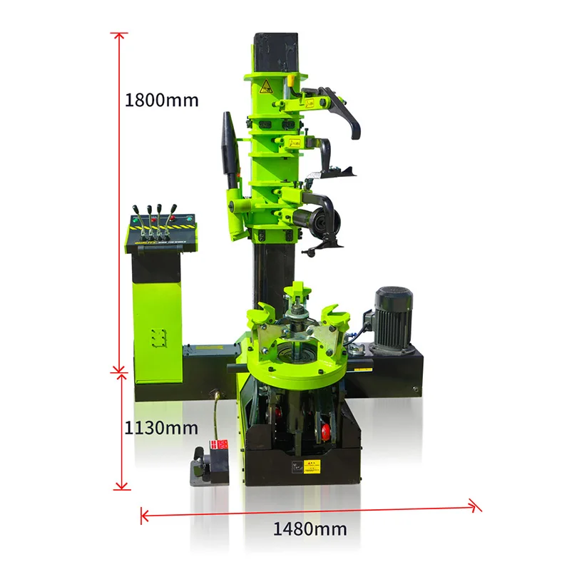 Hot-selling New Design Heavy Duty Pneumatic Wheel Clamp Electric Tire Changer Machine with 1200mm Max Wheel Diameter