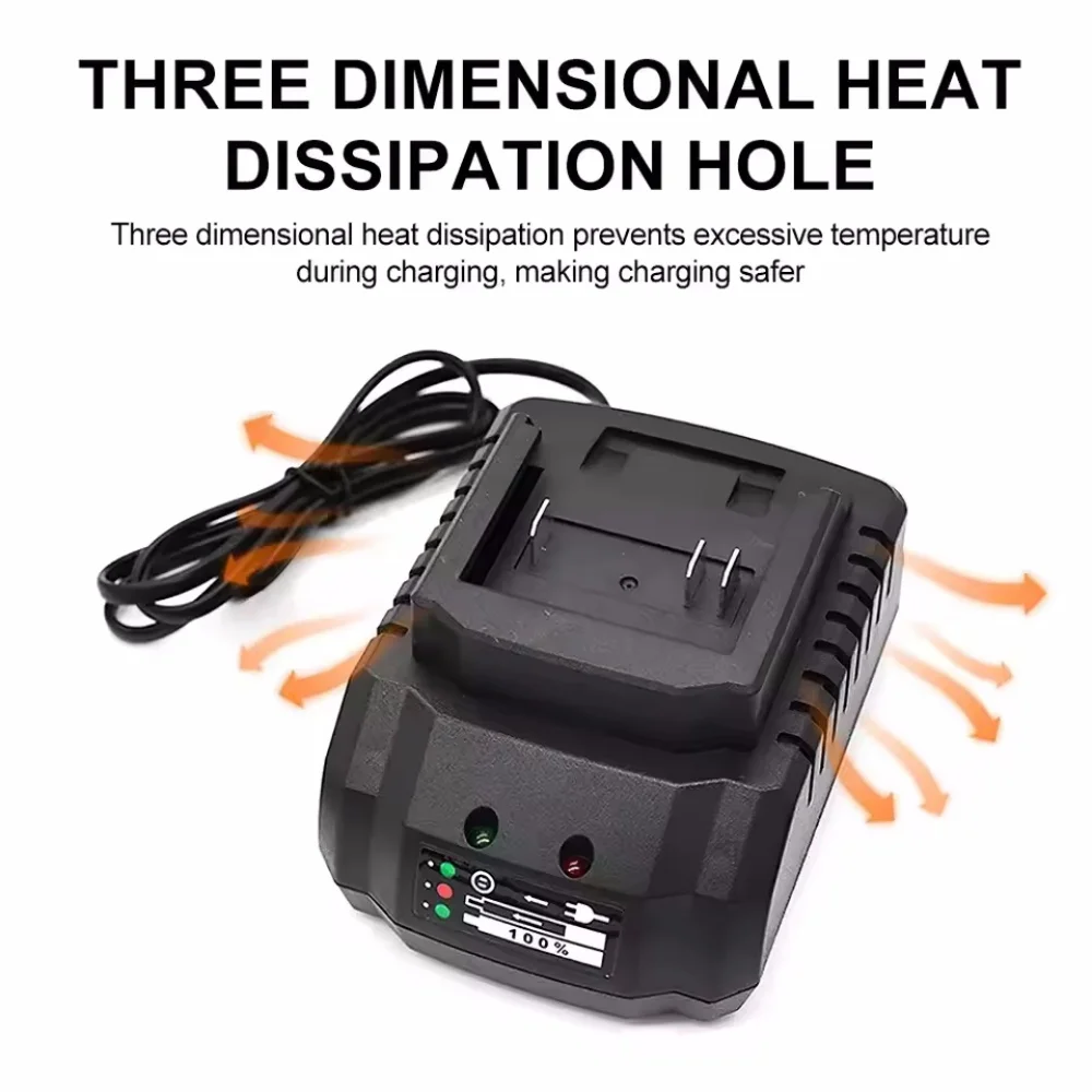 Charger for  21V Makita Model Lithium Battery Apply to Cordless Drill Angle Grinder Spray Gun Electric Blower Power Tools
