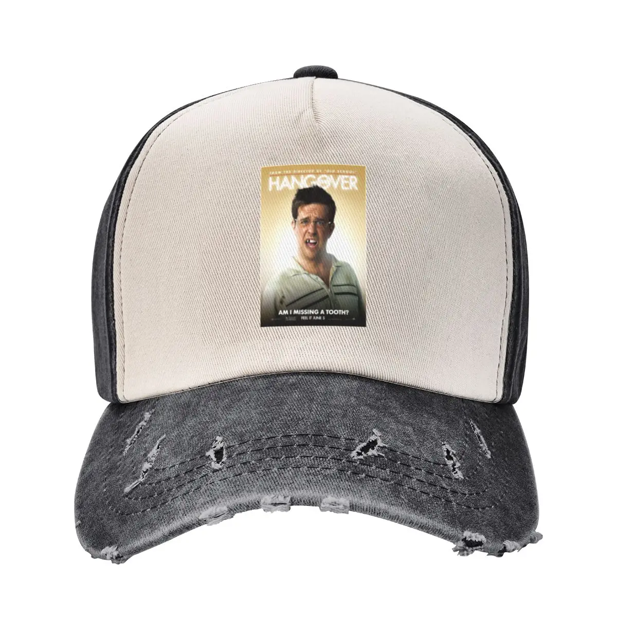 

Stu The Hangover Baseball Cap Sunscreen Luxury Brand fun hats Anime Men Hats Women's