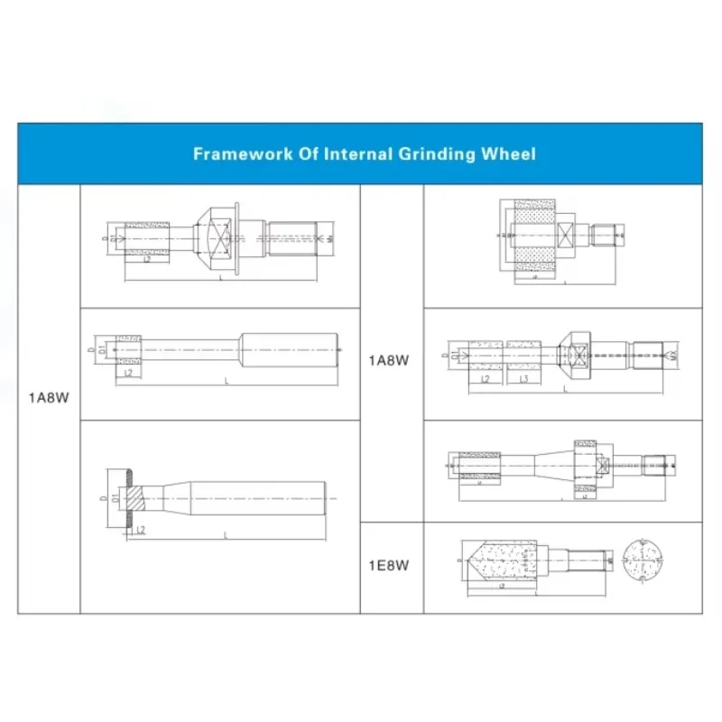 

Hot Sale Excellent Surface Finish Vitrified CBN Internal Grinding Wheels Piston Polishing Wheel for Deburring Applications