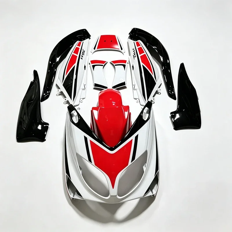 New ABS Fairing Fit For YAMAHA TMAX500 T-MAX 500 2001 2002 2003 2004 2005 2006 2007 01 02 03 04 05 06 07 Bodywork Set White Red