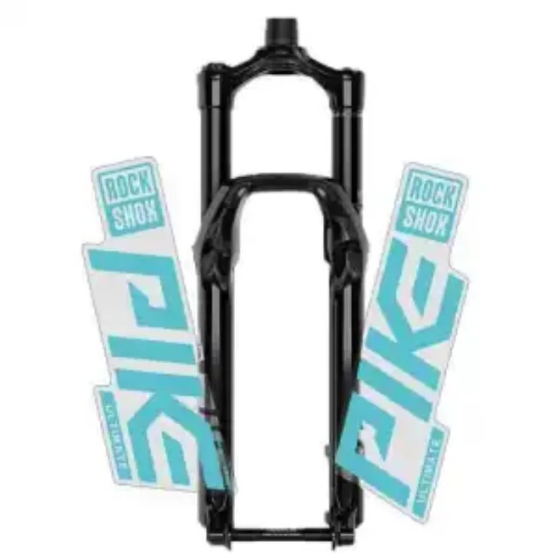 ملصق شوكة أمامي RockShox Pike لعام 2020 - ملصق شوكة مقاوم للماء للدراجة الجبلية مع دعم شفاف