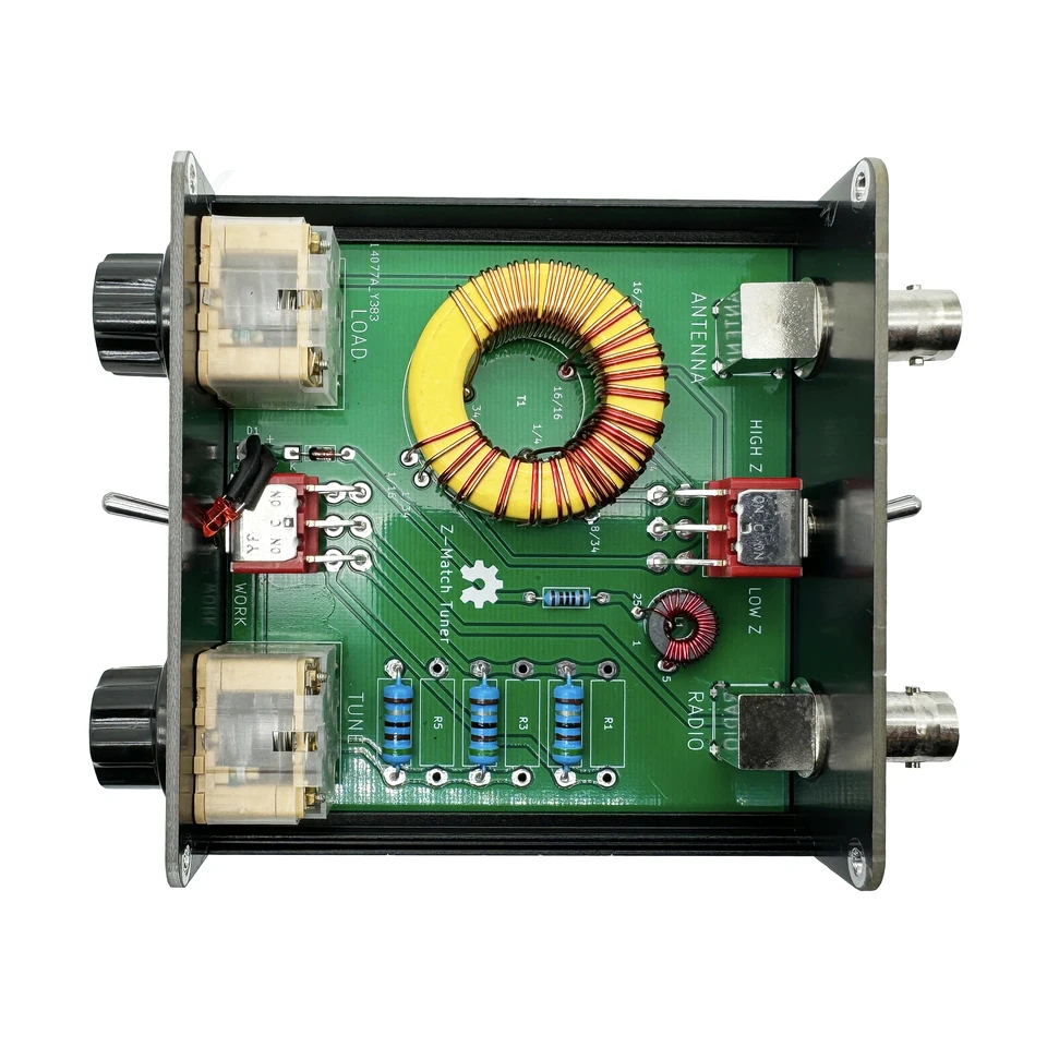 2025NEW QRP Z マッチ手動アンテナ チューナー 3 ～ 28 MHz