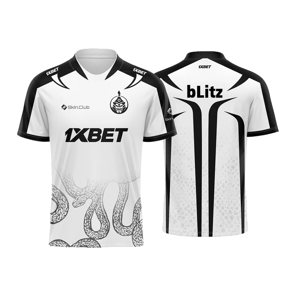 The MongolZ Esports Club 2025 Uniforms CSGO Major Training Tops Sports Breathable Jerseys CS2 Player Custom T-shirts Kid's Tees image 5