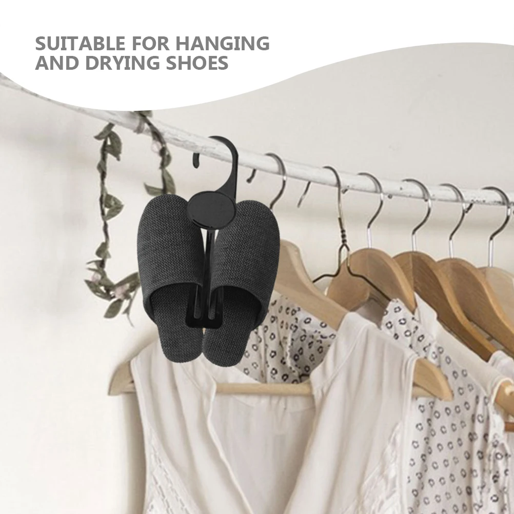 

30pcs Shoe Hooks Drying Racks Plastic Hangers for Shop Slippers Organizer Rack PP Material Sturdy Thickened Long Lasting