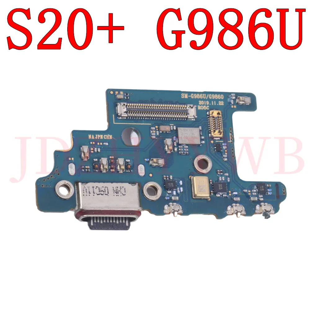 USB Charge Port Jack Dock Connector Charging Board Signal Main Motherboard Flex Cable For Samsung Galaxy S20+ 5G SM-G986B G986U