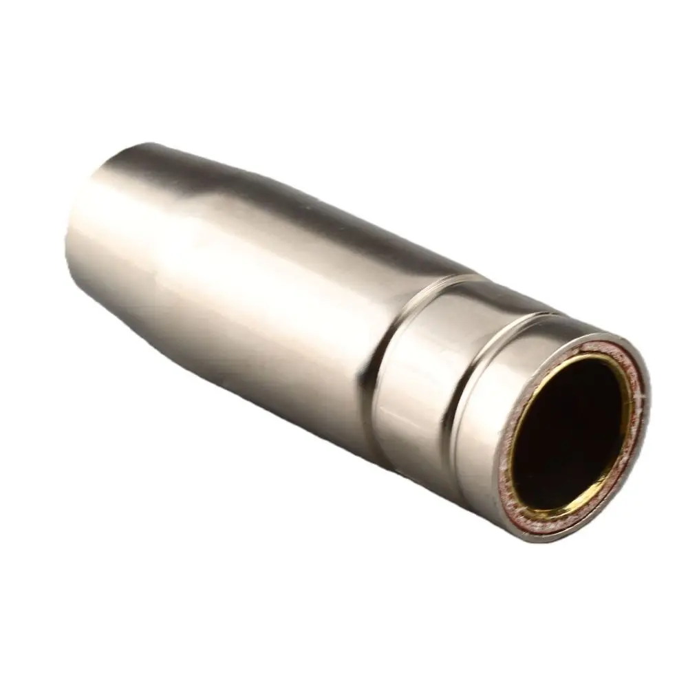 10pcs MIG Welding Equipment Brass Gas Nozzle Insert Type 12mm Diameter MAG Welding Nozzle Welding Torch Nozzle Welding Accessory
