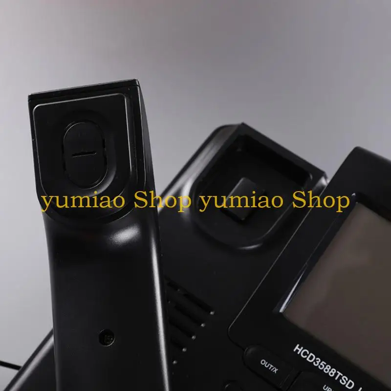 587B Corded Landline Phone Two-line Operation LCD Display and Advanced Functions