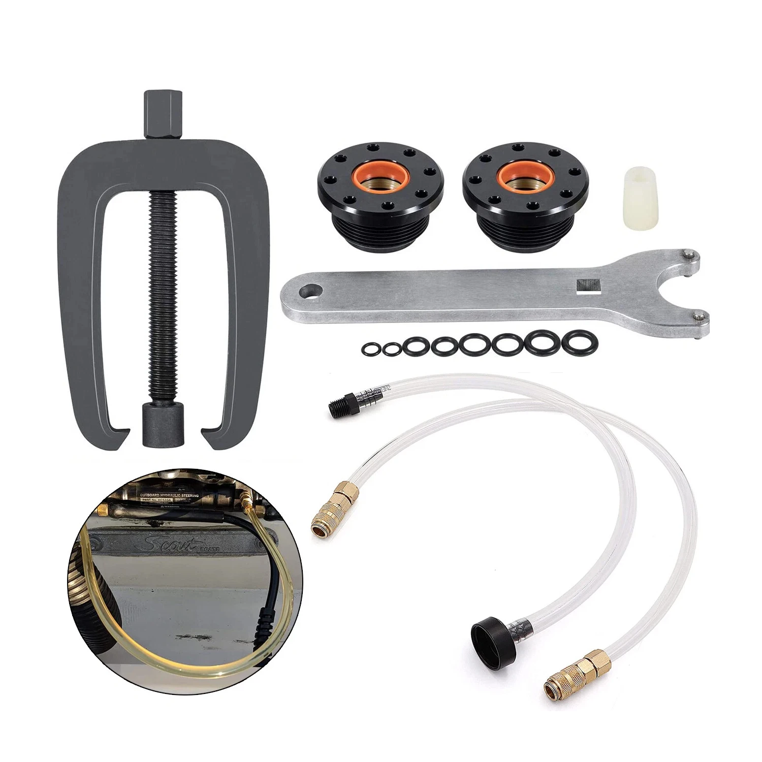 per-seastar-kit-guarnizioni-cilindro-sterzo-idraulico-con-montaggio-anteriore-kit-di-spurgo-kit-di-riempimento-estrattore-staffa-di-supporto-sterzo