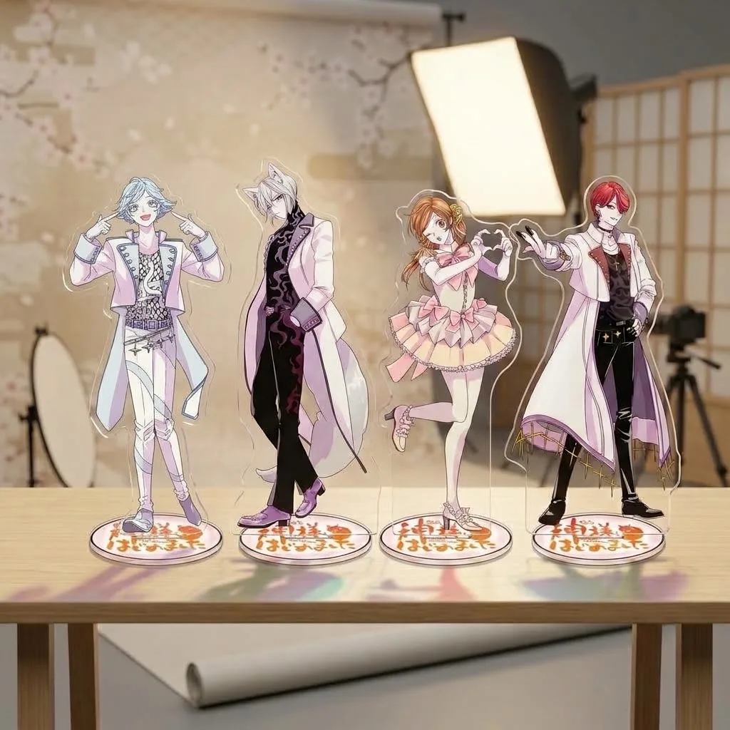 Anime Kamisama Kiss Mizuki Double Sided Acrylic Stand Keychain - Desktop Display Ornament for Fans Collection Gift