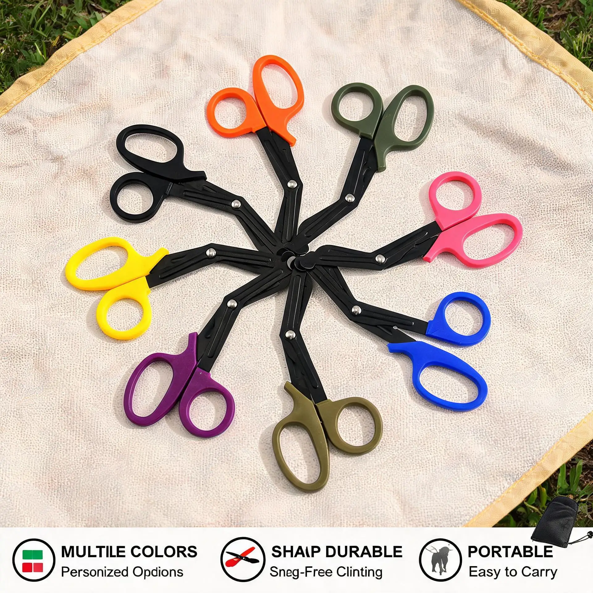 FATCOOL New Nurse EMT Medical Shears Bandage Paramedic Trauma Scissors Doctor First Aid Emergency Tactical Medical Equipment