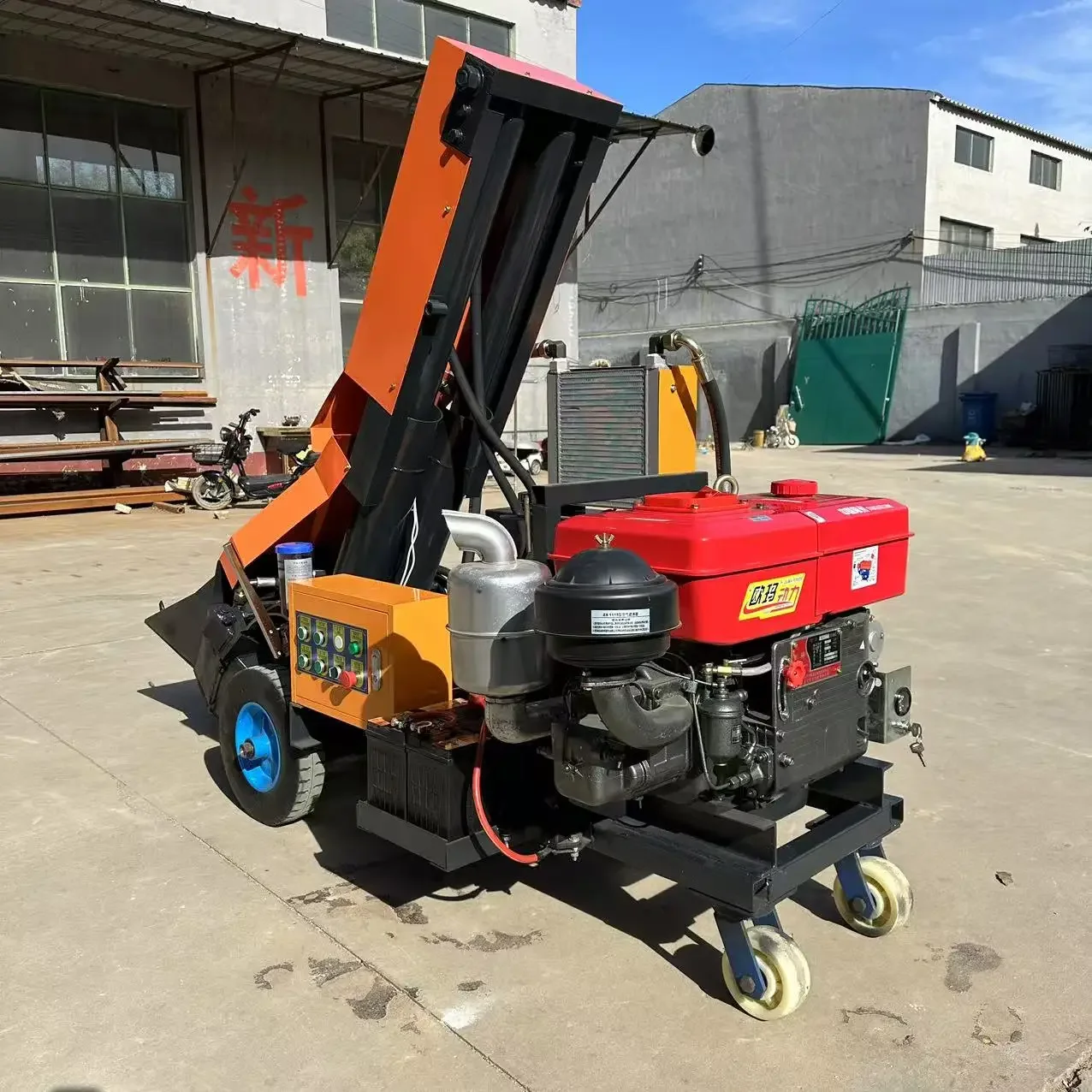 Automatic Oil Pump Hydraulic Pressure Top Quality Heavy Du-ty CE EPA Certified Concrete Pump Injector