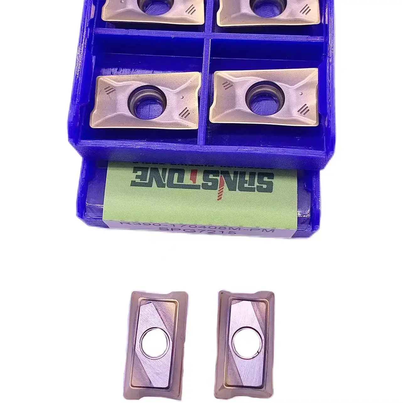 10 Piece R390-170408M-PM Carbide Insert Square Shoulder Insert Milling Cutters High Quality Face Mill Cnc Lathe Tools