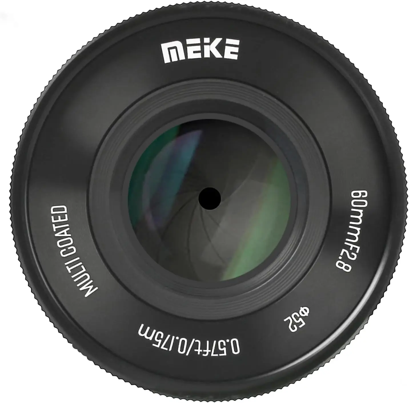 Meike 60mm F2.8 Magnification Macro MF APS-C Lens for Nikon Z Fujifilm X Panasonic Olympus M43 Sony E Mount Cameras