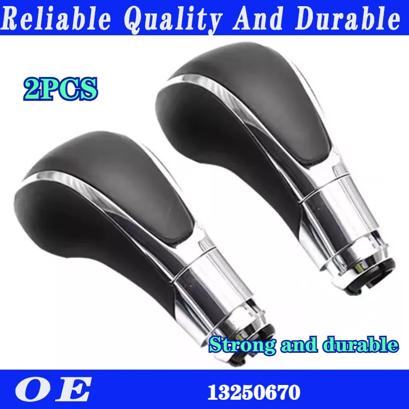 

2PCS High quality Transmission Gear Shifter Knob Head Handball Handle for Vauxhall 13250670 car accessories