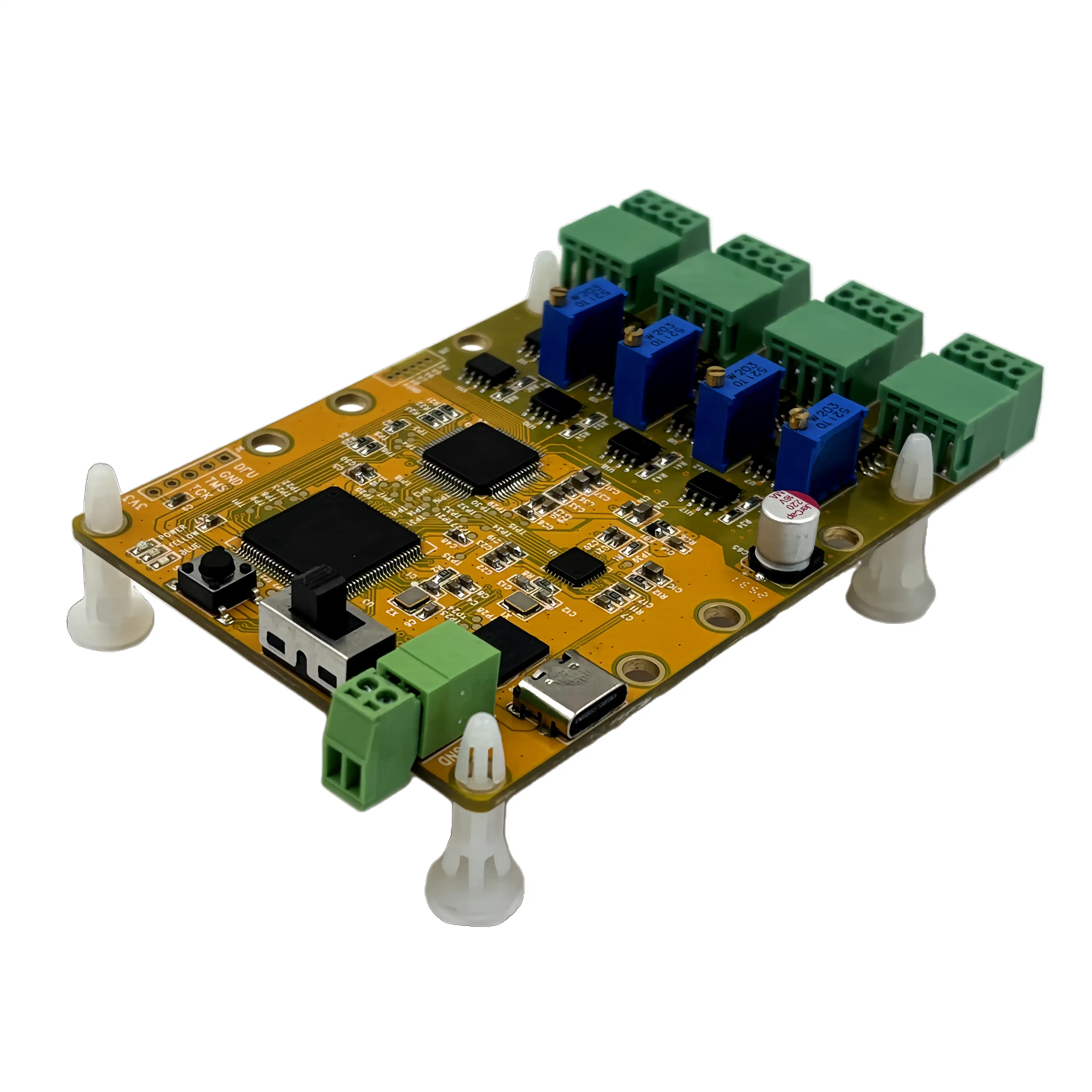 4-Channel 4-channel Strain Gauge Acquisition Card, Single-bridge Full-bridge Transmitter, Load Cell USB Synchronous Acquisition