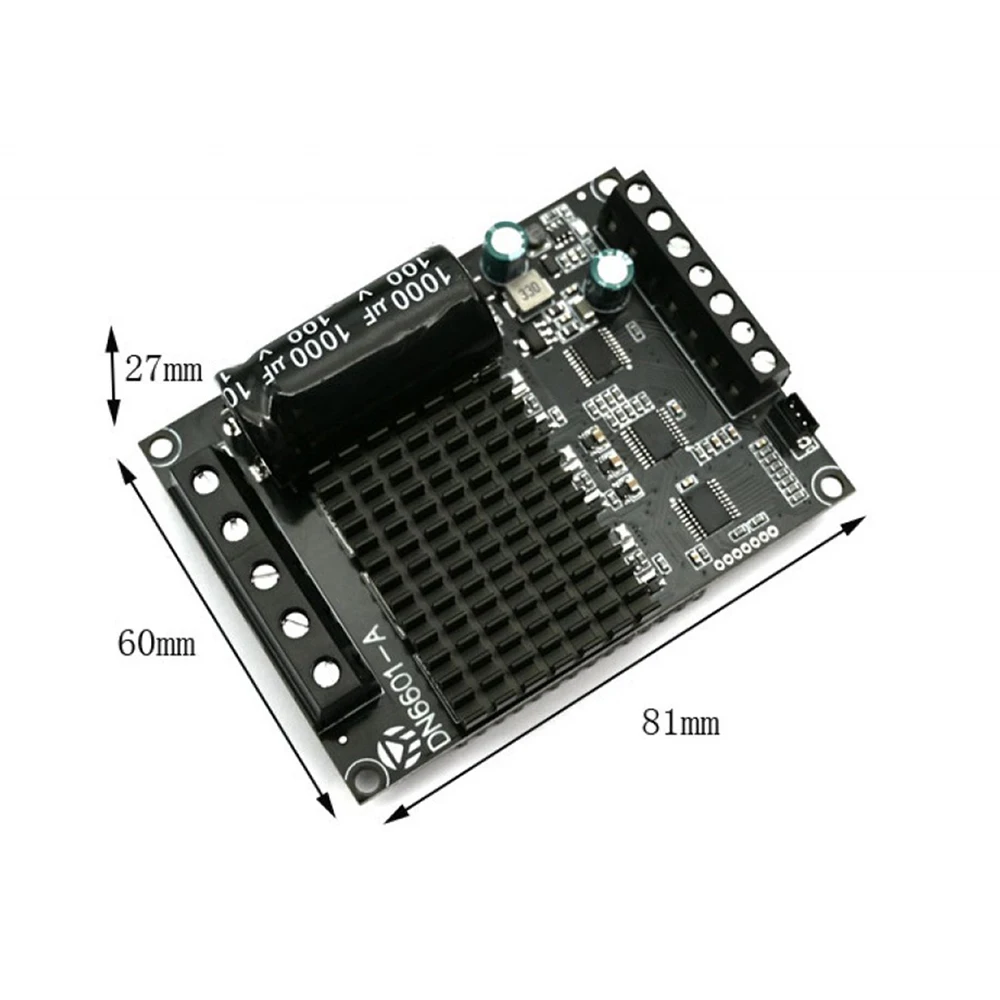 

0-100% Digital Scale Display Brushless Motor Speed Governor DC6-72V Three-phase Brushless Motor Forward and Reverse Controller