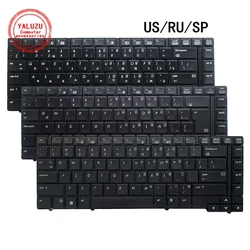 US/RU/SP English/Russian/Spanish NEW Laptop Keyboard For HP EliteBook 8440P 8440W 8440