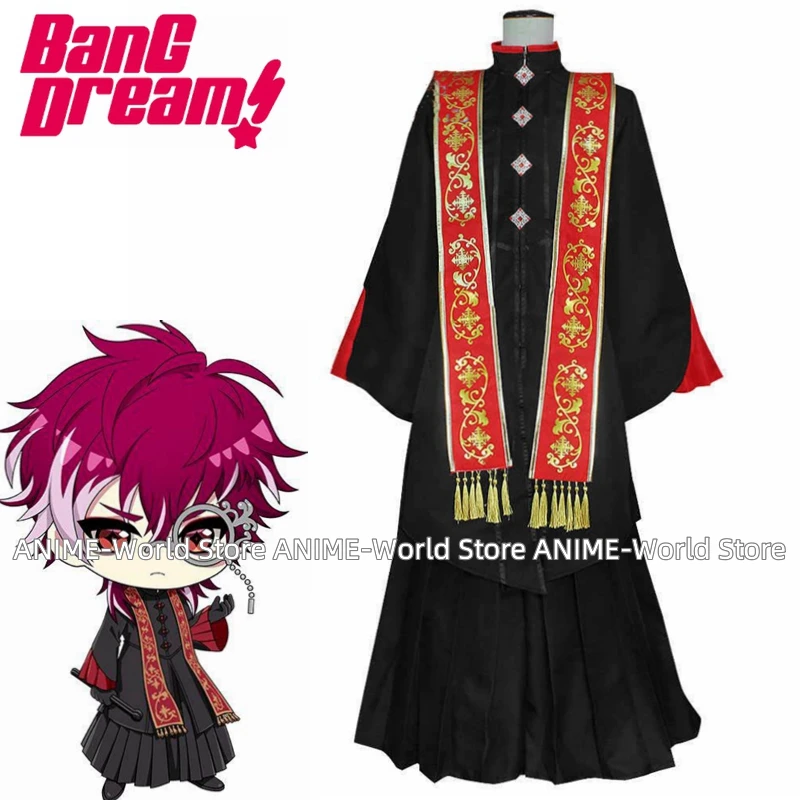 Anime ARGONAVIS from BanG Dream! Kusunoki Daimon Cosplay Costume Custom size Any Size