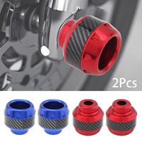 2pcs Universal Motorcycles Falling Protector Front Fork Cups Aluminum Alloy Sliders Crash Premium Motorbike Scooter ATV Parts