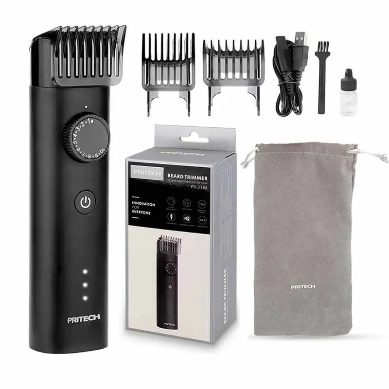 

2025 new youpin PRITECH IPX6 Waterproof Best Hair Trimmer Cordless Rechargeable USB Electric Hair Clipper Hair Trimmer
