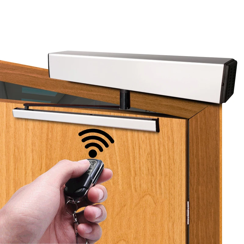 Multifunctional remote electric swing door opener for Indoor glass/wooden door