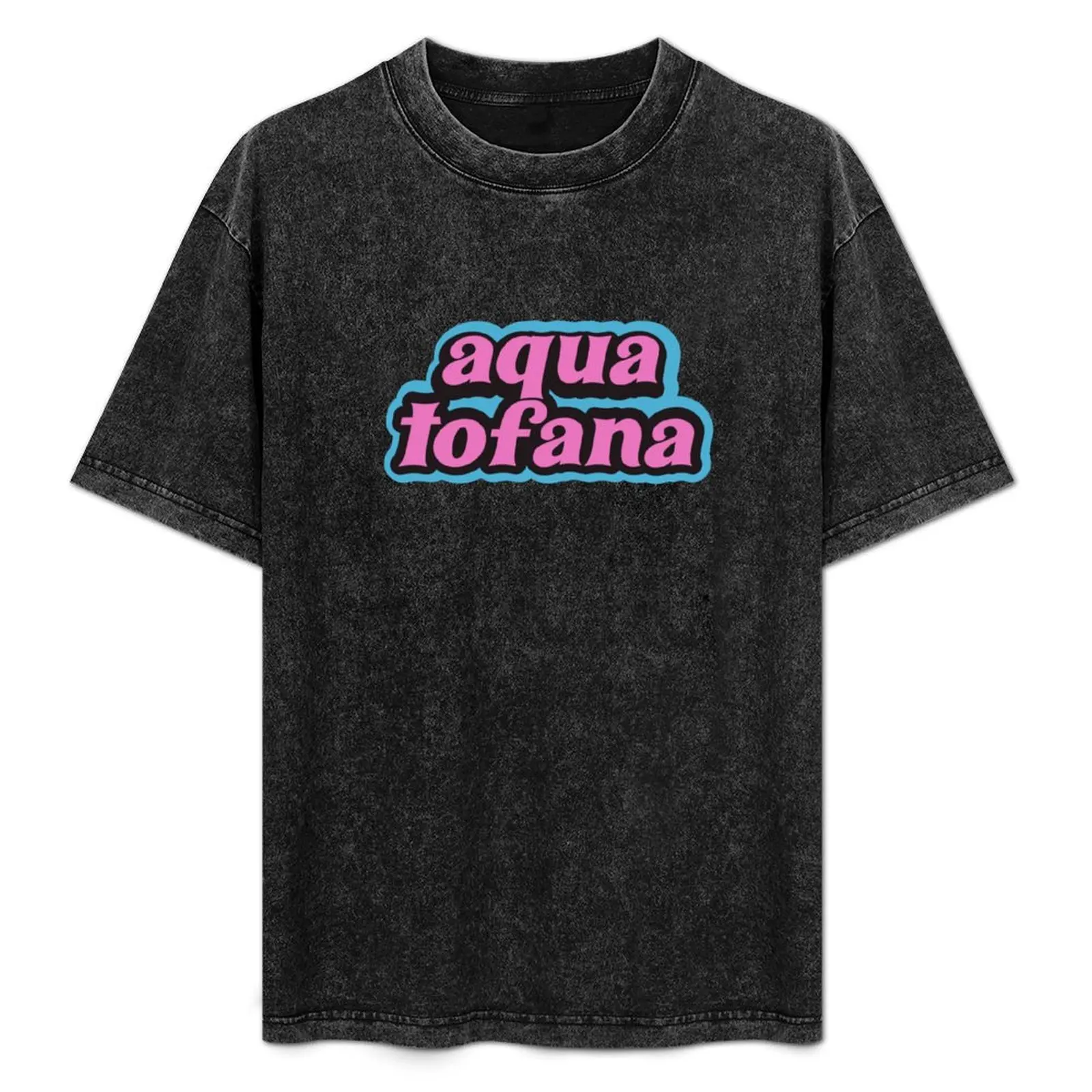 

Aqua Tofana Bailey Sarian T-Shirt oversized funny costumes plain white t shirts men
