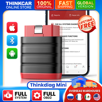 THINKCAR ThinkDiag Mini Automotive OBD2 Scanner Car Diagnostic Tools OBD Code Reader All System Diagnosis Lifetime Free Updater