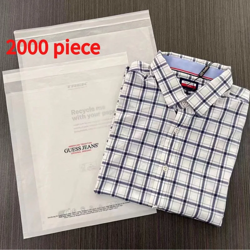 20 00piece.Custom.% Recyclable Glassine Envelopes Biodegradable Self-Seal Semi-Transparent Art Paper Bags Clothing%