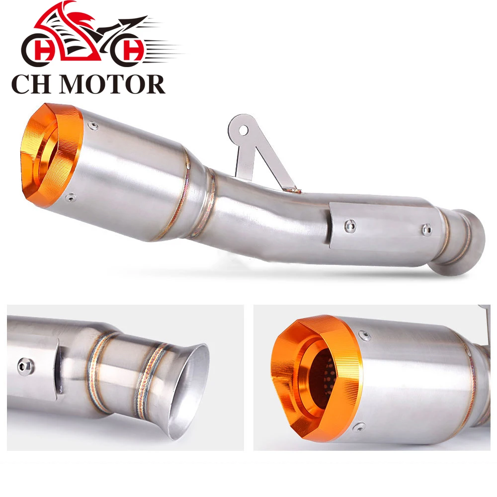 

Запасные части для мотоциклов, выхлопная система мотоцикла, Escapes Para Motos Moto Link Pipe с глушителем для KTM DUKE 790 DUKE 890