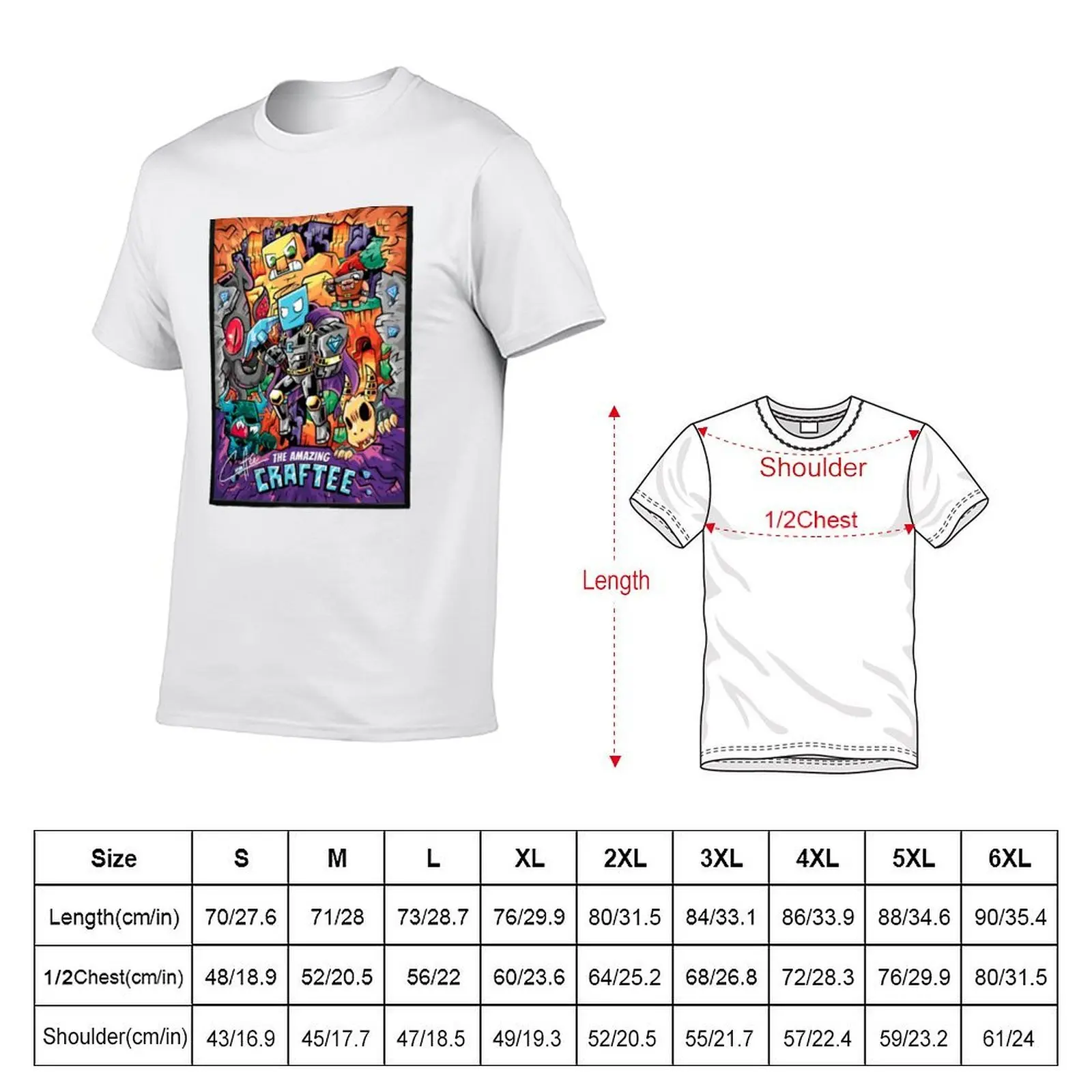 craftee gaming miner 4 139 T-Shirt anime t shirts for man man t shirt cotton high quality T-Shirt