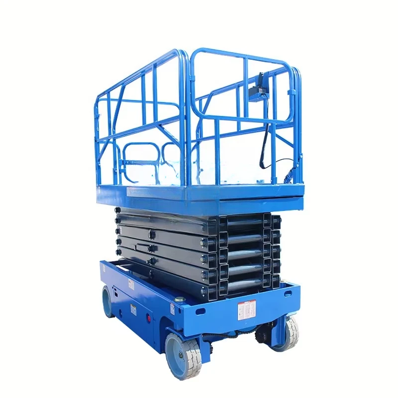 Used Heavy Loading Electric Construction Scaffolding Mobile Hydraulic Scissor Lift Table