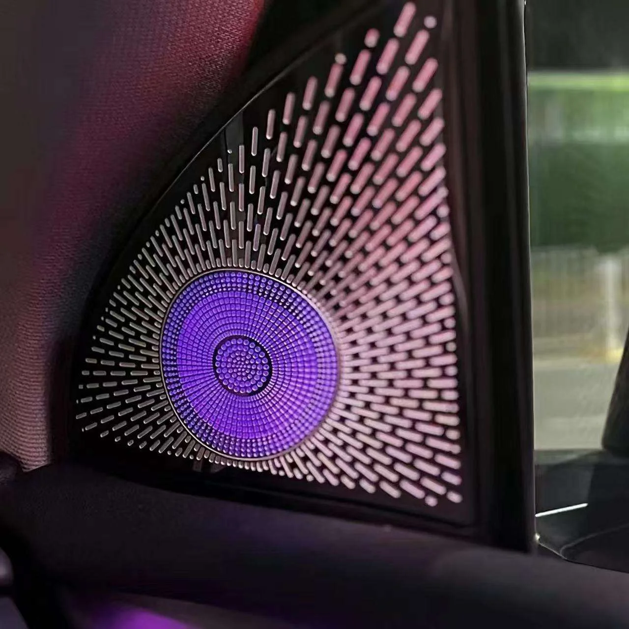 NewSJC Car Symphony Led Atmosphere Light for 2024 Tesla Model Y LHD/RHD Accessories Interior Decoration Upgrade rainbow 64colors