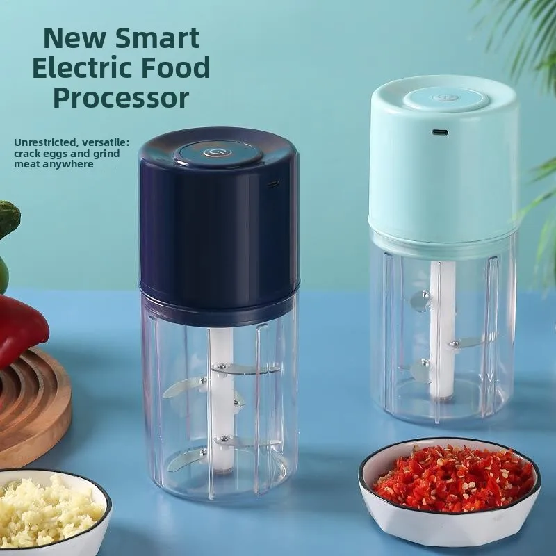   Meat Grinder Home Use Multi-Function Garlic Paste Press Baby Food Processor Small Kitchen Appliance