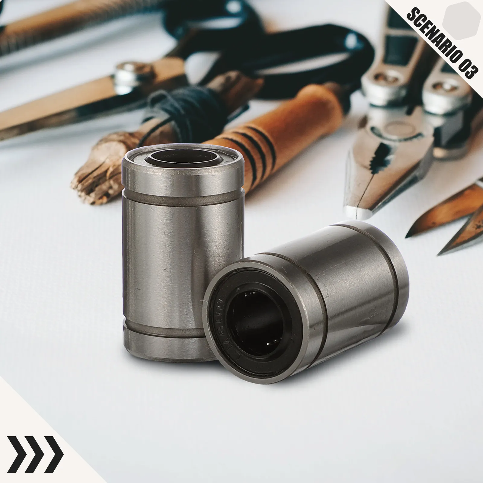 

12 шт. линейных шарикоподшипников 8x15x24 мм, высокоточные, малошумные, для 3D-принтеров, станков с ЧПУ, робототехники, DIY-проектов