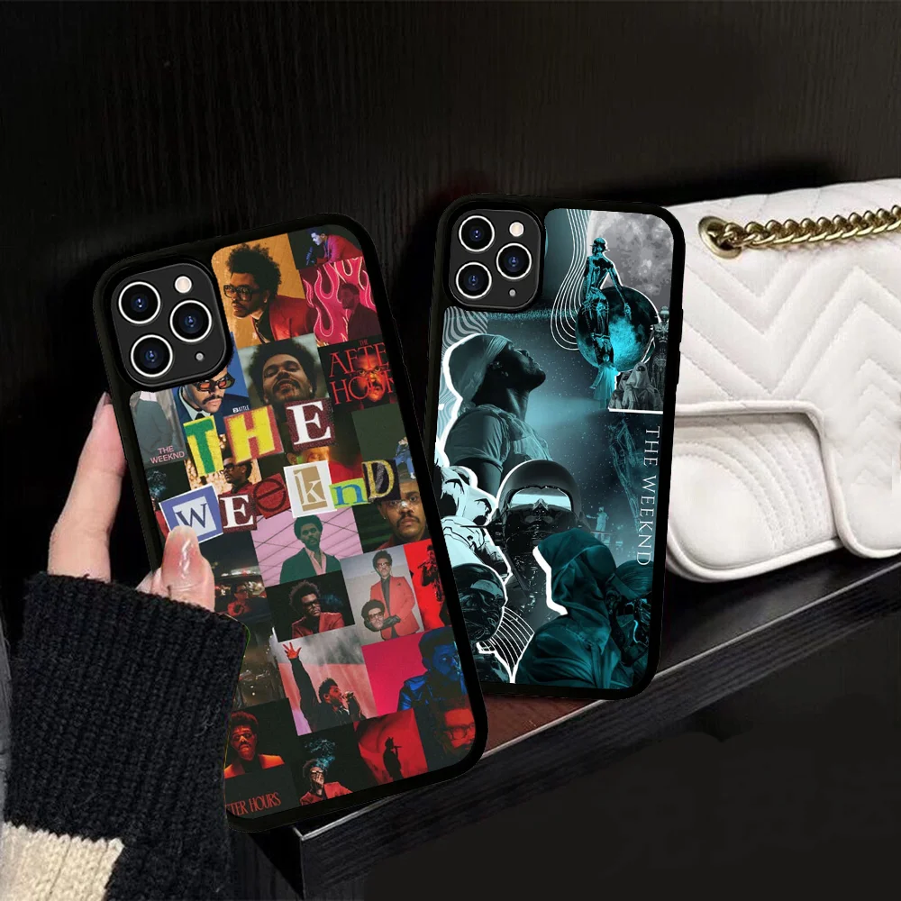 Singer The W-Weeknd Phone Case Silicone PC+TPU For For IPhone 11 12 13 14 15 16 Plus Pro Max Cover