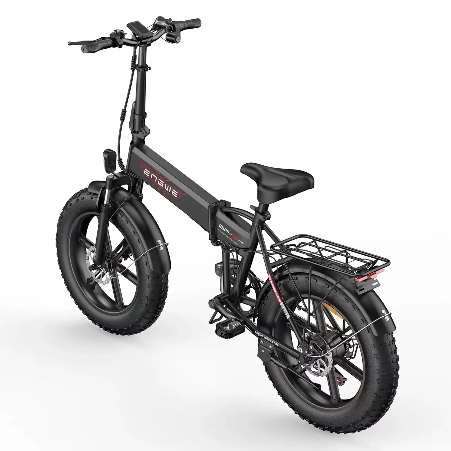 

ENGWE EP 2 PRO 250 Вт складной электрический велосипед для взрослых 20 "* 4,0" горные пляжные велосипеды с толстыми шинами 48V13AH аккумулятор