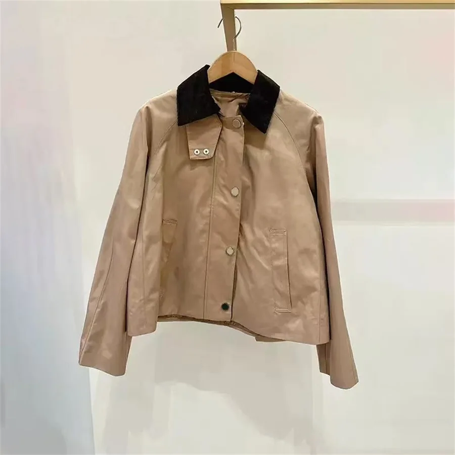 【Gift Free】2025 Autumn Winter French Niche Old Money Contrast Collar Drop Shoulder Trench Coat Women Detachable Liner Outerwear