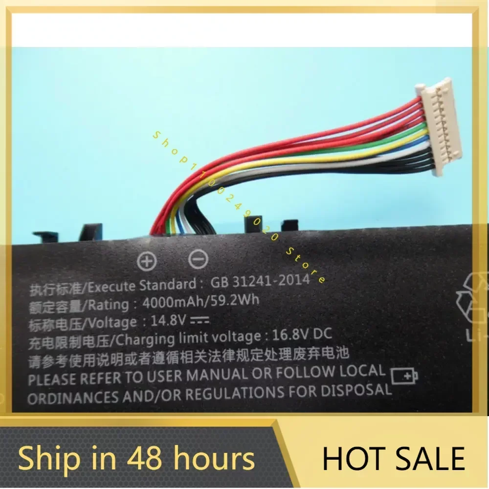 14.8V 4000mAh replacement  For Enz K36 game  Batteries Laptop battery