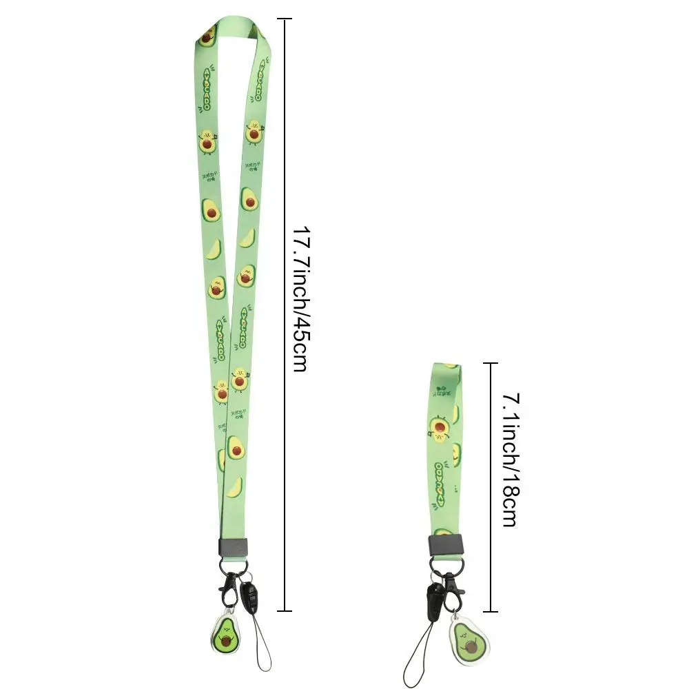 Hang Rope portachiavi custodia per telefono corda appesa Cute Fruit Lanyard portachiavi corda da polso Lariat cordino cordino per telefono cordino