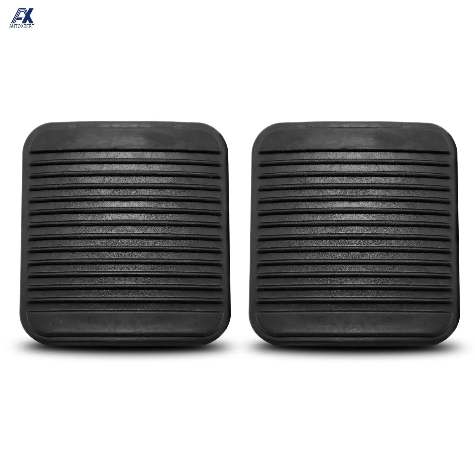 Borracha preta Pedal Pad Embreagem Brake Cover Kit Anti-derrapante Proteção Para Jeep Wrangler YJ TJ Cherokee XJ Ram Manual Trans 52002750