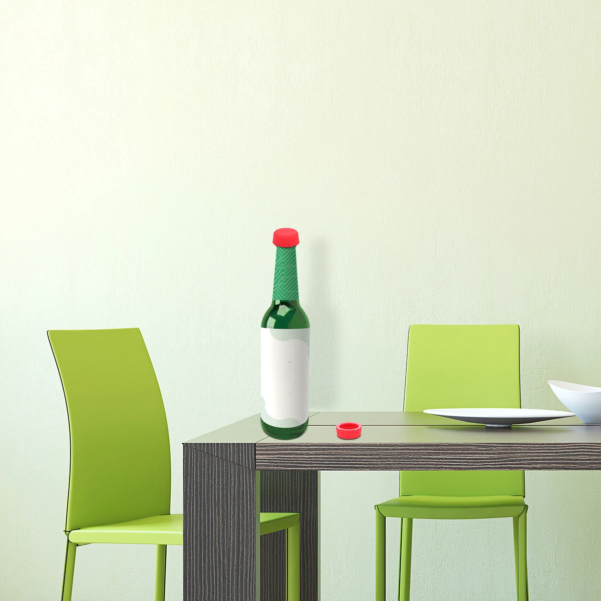 

6pcs Silicone Bottle Caps Eco-Friendly Leak-Proof Sealing Caps For Wine Bar Use Blue Easy Clean Fresh Keeping Wine