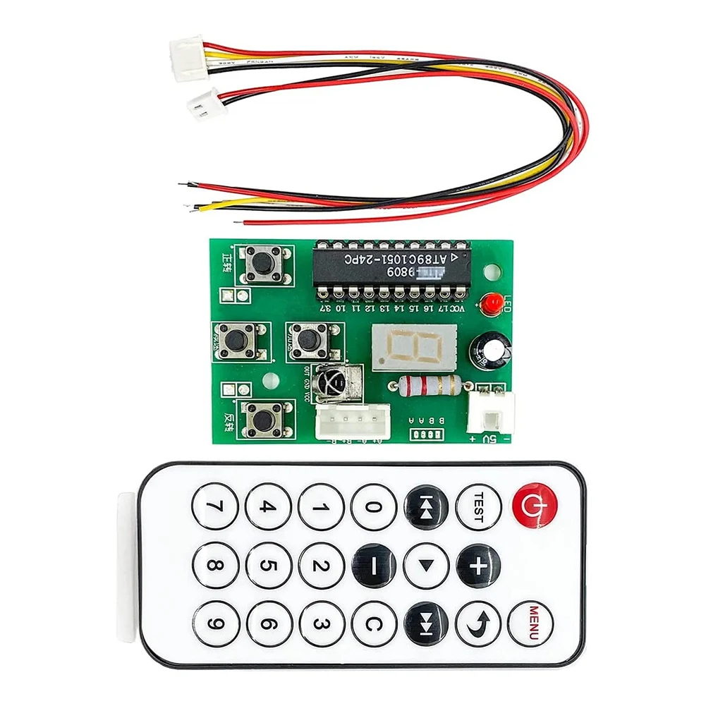 For Mini 2-Phase Stepper Motor Driver Controller With Remote Adjustable CW/CCW For Two-phase Four Wire & Six Wire Stepper Motors