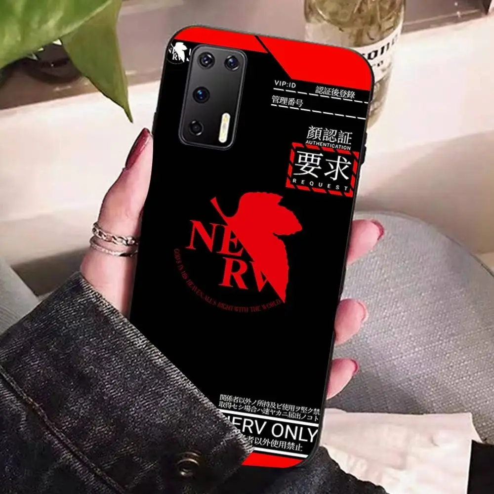 N-Neon G-Genesis Evangelion Phone Case For Huawei P 8 9 10 20 30 40 50 Pro Lite Psmart Honor 10 lite 70 Mate 20lite view 3