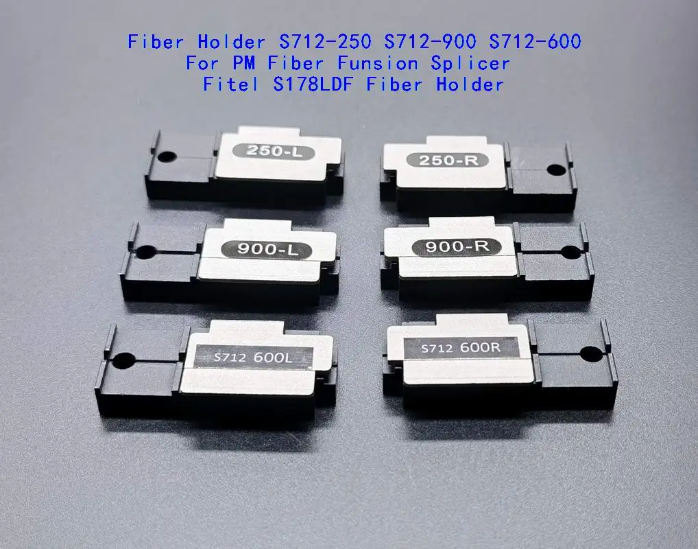 

Fiber Holder S712-250 S712-900 S712-600 For PM Fiber Fusion Splicer Fitel S178LDF Replacement Fiber Holder For PM Fiber Clamp