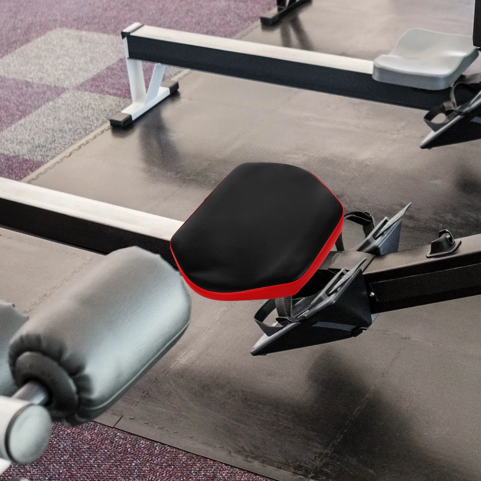 

Rowing Machine Seat Cushion PU Sponge Soft Fit for Indoor Fitness Machine Gym Supply Comfortable Sitting Pad Gym Supply
